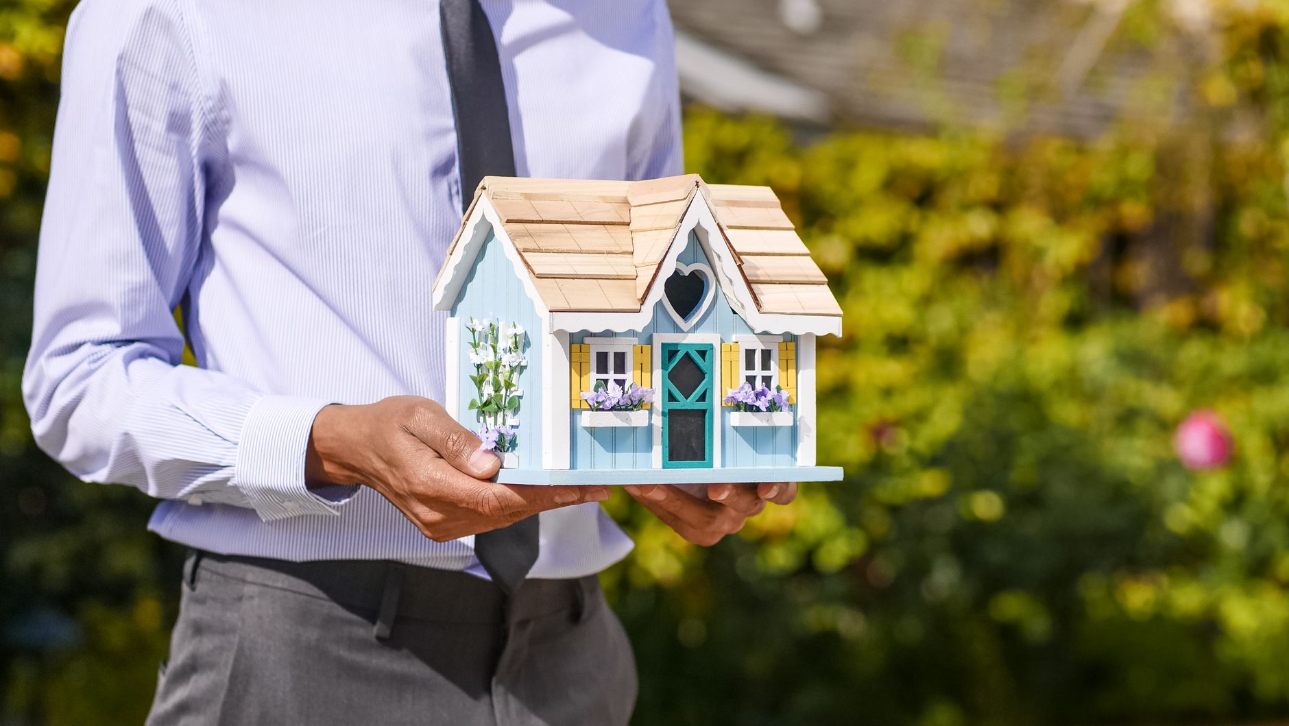 Teenager learning about real estate investment and home ownership concepts